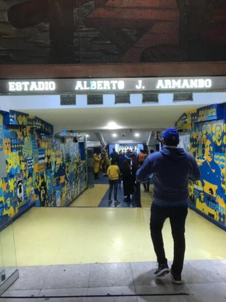 Un mexicano atrapado en el Boca-River