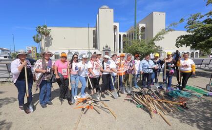 Rastreadoras hacen colecta de herramientas para buscar desaparecidos en Sonora