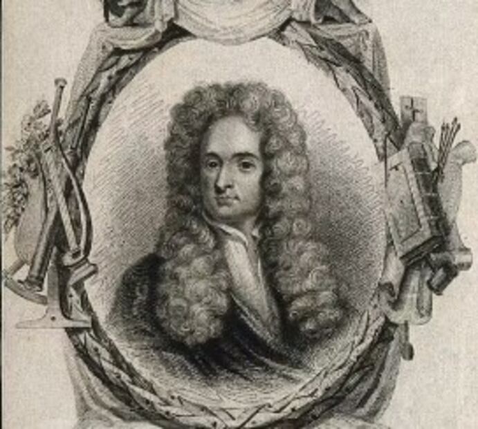 Issac Newton. Crédito: Museum of the bible