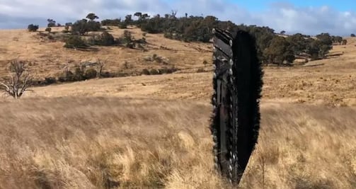 Hallan restos de una cápsula de Space X en granja de Australia