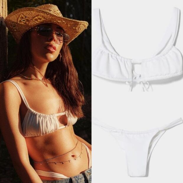 Los bikinis favoritos de Danna Paola cuestan menos de 700 pesos