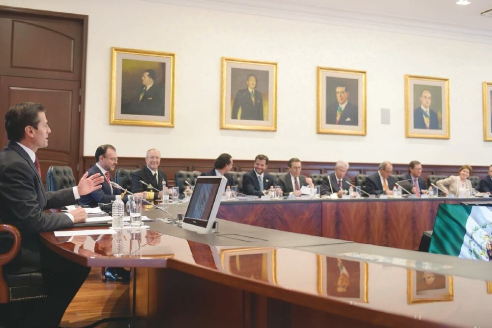 Enrique Peña Nieto fue informado sobre los avances en el cumplimiento de los compromisos hechos por su administración (TOMADA DE TWITTER)