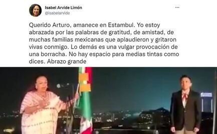 “Fue provocación de una borracha”, dice Arvide tras reclamos al “Viva AMLO” en ceremonia del Grito