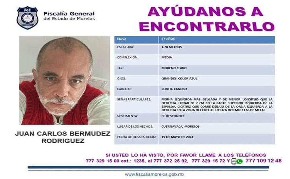 Foto: Fiscalía de Morelos