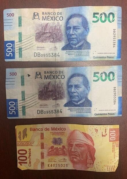 Dictan prisión preventiva a pareja por uso de billetes falsos en Sonora