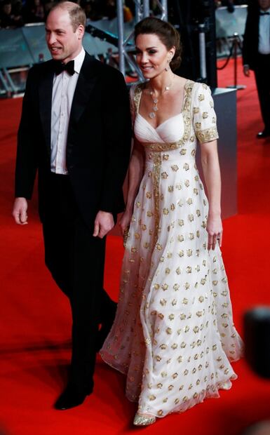Kate Middleton repite vestido en los Premios Bafta 2020