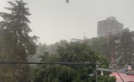 Fuertes lluvias provocan encharcamientos en Iztapalapa, Tlalpan y Benito Juárez; reportan afectaciones viales