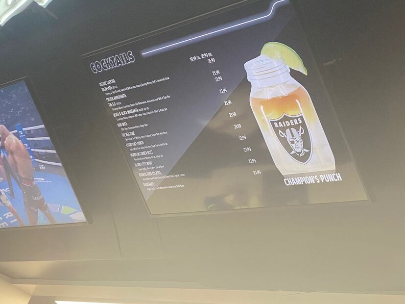 Precios de bebidas y comidas para la pelea de Canelo vs Crawford / Foto: Nicolás Schiller - EL UNIVERSAL