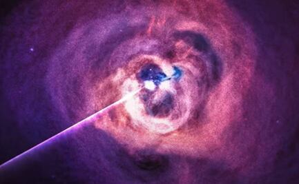 Hallan agujero negro inactivo en una galaxia vecina de la Vía Láctea