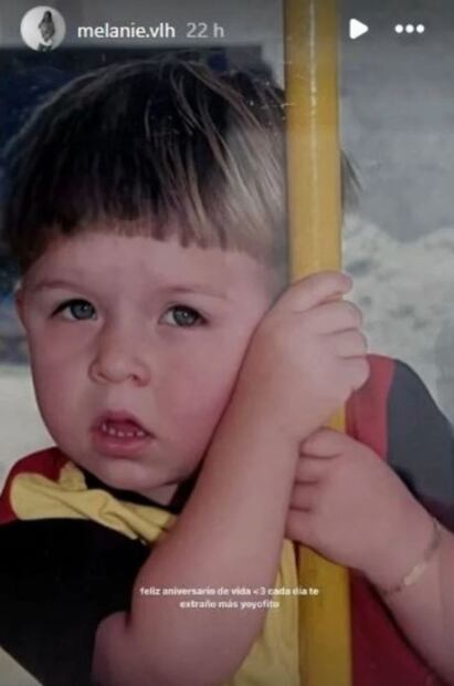 Publicación novia de Fofo Márquez. Foto: Captura de pantalla