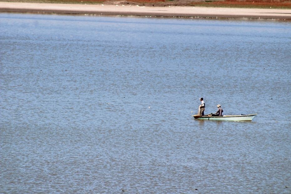 En la zona hay 24 pescadores autorizados, pero sólo unos cuantos acuden al lugar. Foto: Xóchitl Álvarez / EL UNIVERSAL