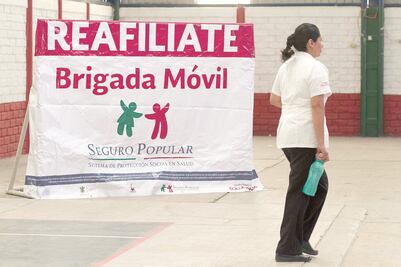 17.9 millones deben renovar póliza del Seguro Popular