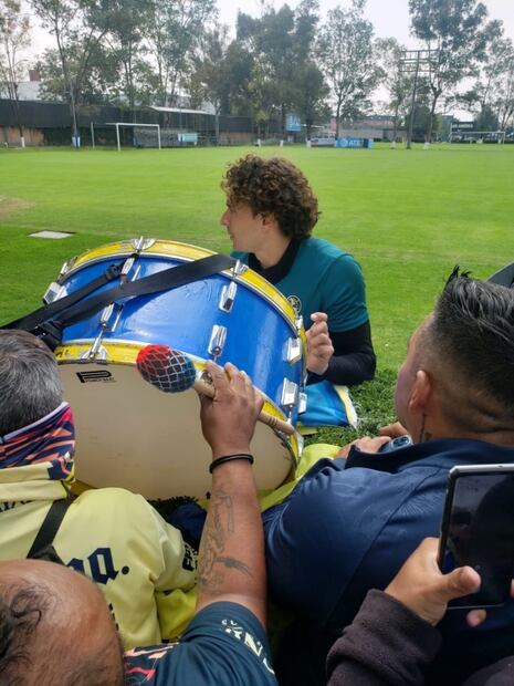Cabecita Rodríguez ya entrenó en Coapa; usará el número 11
