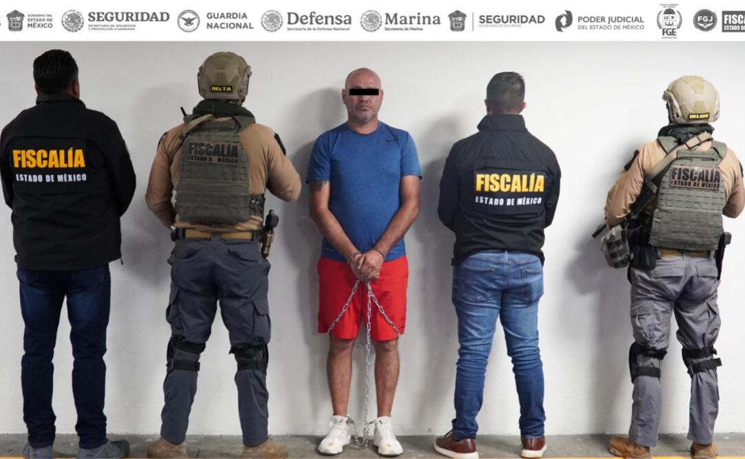 Capturan en Quintana Roo a Bernardo Alejandro "N" como parte de la Operación "Liberación". Foto: Especial.