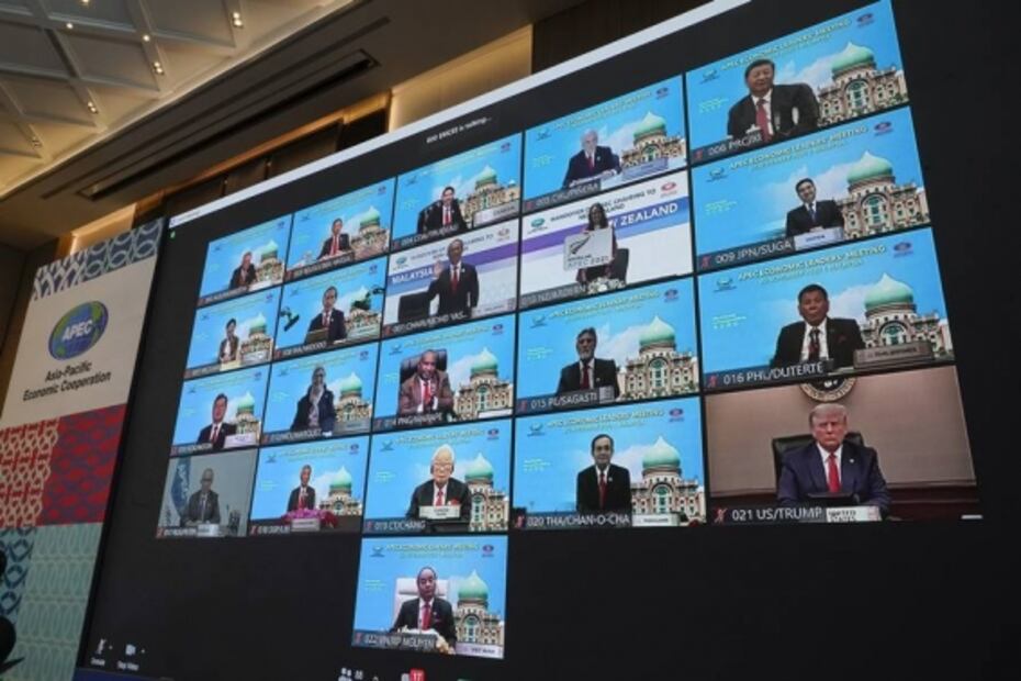 Trump, que sigue negando su derrota, interviene en la cumbre de la APEC