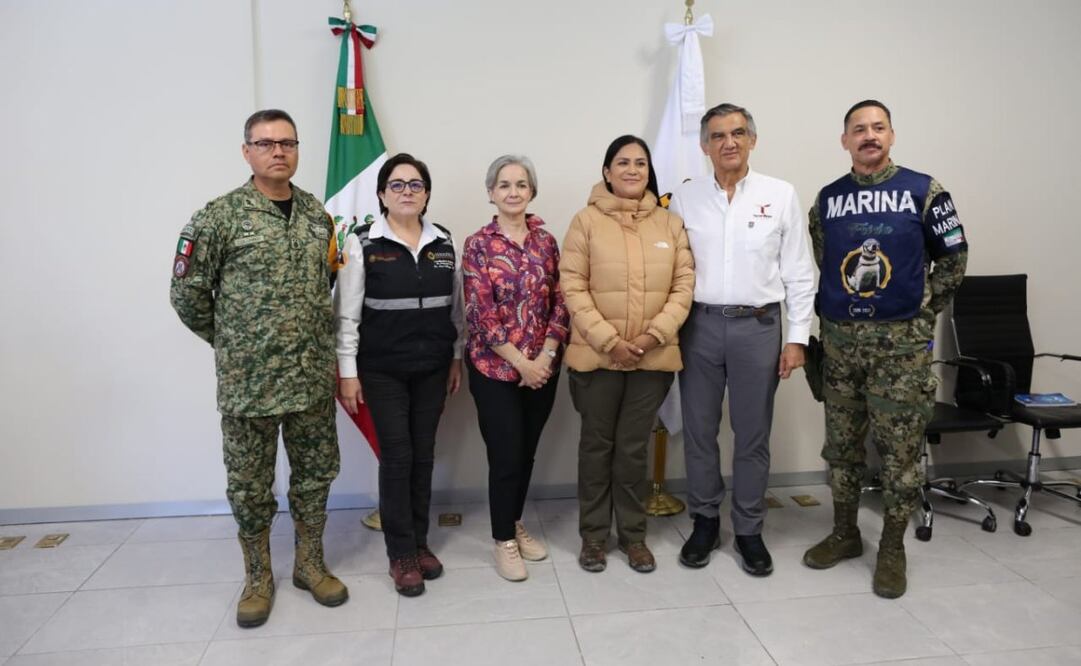 Auxilian a familias afectadas por tormenta en Tamaulipas (30/03/2025). Foto: Especial