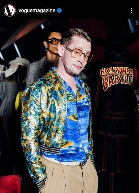 Macaulay Culkin recorre la pasarela de Gucci en Los Ángeles 