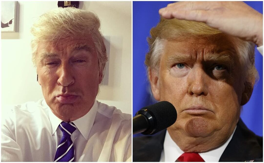 Alec Baldwin y  Donald Trump, FOTOS: Instagram/AP