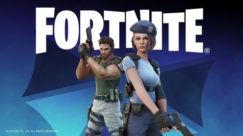 Chris Redfield y Jill Valentine de Resident Evil llegan a Fortnite
