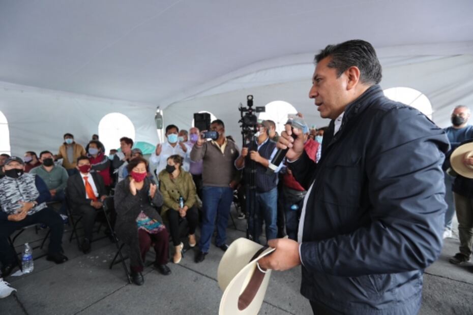 Alcalde de Toluca retira plantón; asegura ya contar con recursos para pagar sueldos pendientes