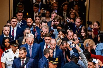 Cae presidente de Cámara Baja de EU