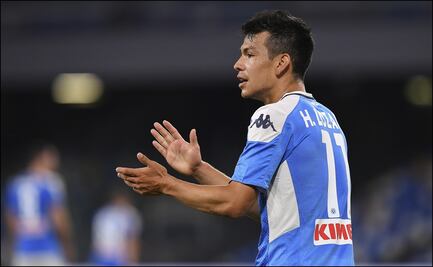 Chucky Lozano tuvo minutos en el último juego de temporada del Napoli