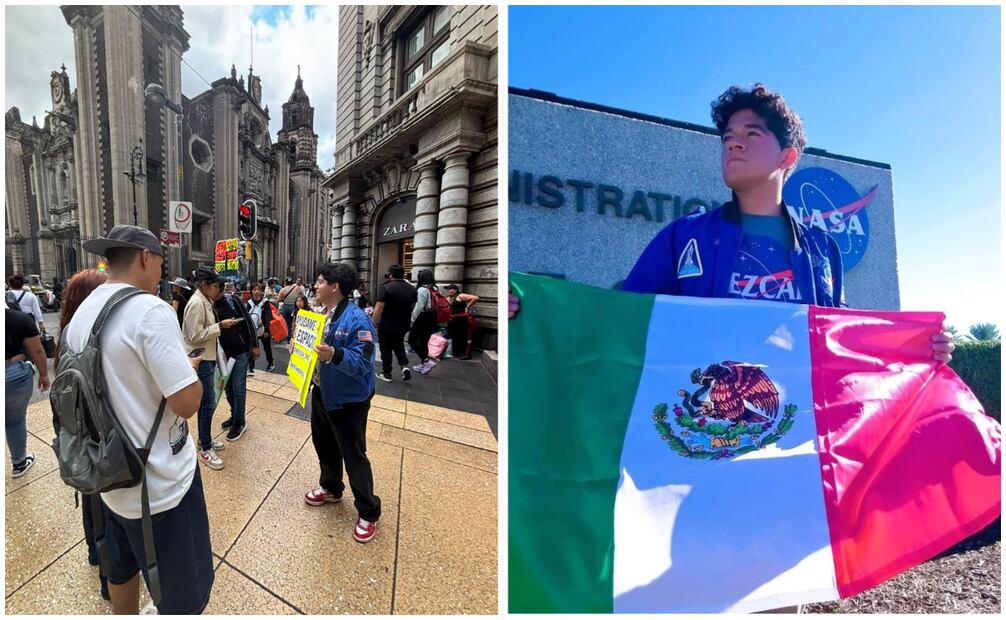 Jonathan Sánchez es un ingeniero en aeronáutica de 27 años que busca representar a México y viajar al espacio. Foto: Redes Sociales