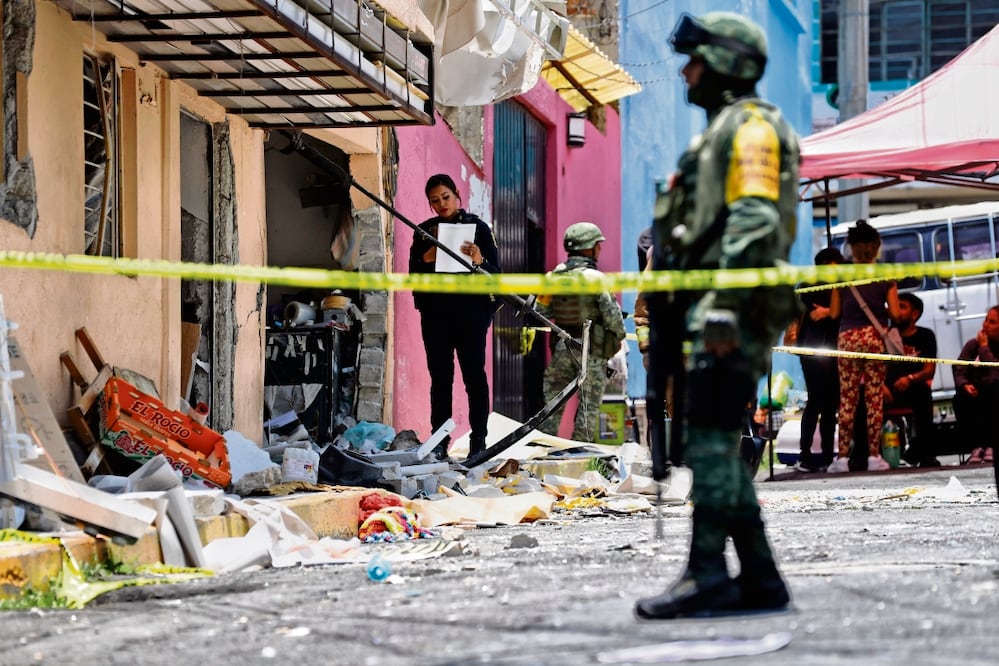 El estallido dejó varias familias afectadas, las cuales recibirán apoyo por parte de la alcaldía, informaron autoridades. Foto: Fernanda Rojas / El Universal