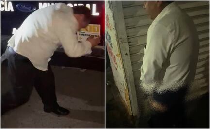 VIDEO: Abogado se autolesiona al ser detenido y acusa a policías de golpearlo