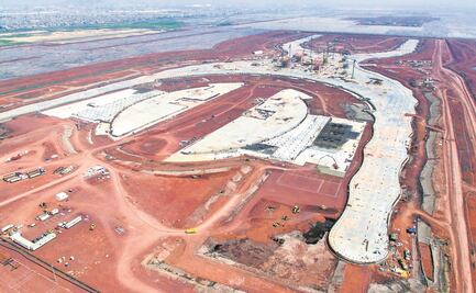 Falta retirar materiales del extinto aeropuerto de Texcoco, señala Grupo Aeroportuario de la Ciudad de México 