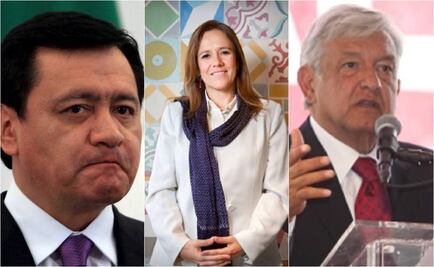 Osorio, AMLO y Zavala encabezan en sus partidos