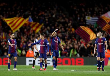 Barcelona se impone al Valencia en la Copa del Rey