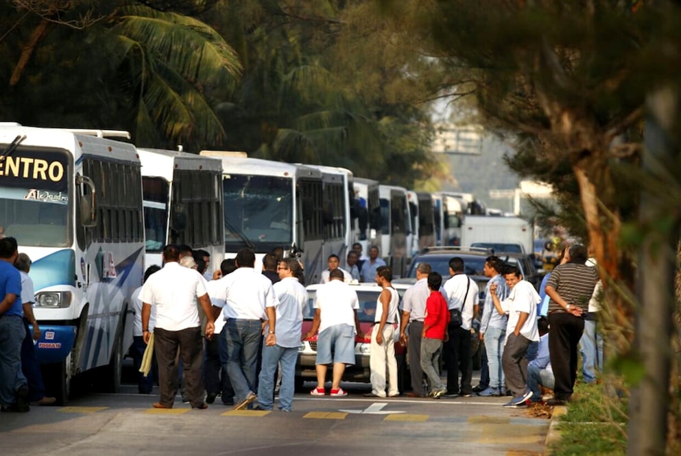 En Veracruz, la Policía Federal reporta por lo menos 8 afectaciones. (Foto: Patricia Morales / EL UNIVERSAL)