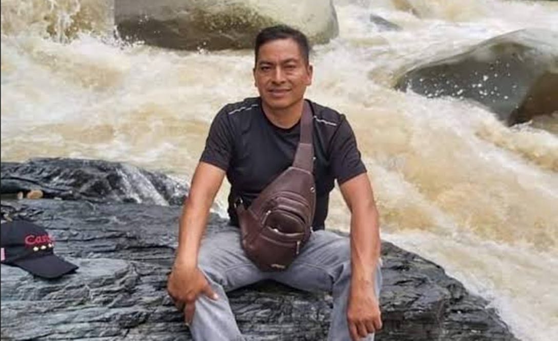 Integrantes del Movimiento de Unificación y Lucha Triqui (MULT) exigieron justicia por el asesinato de Gabino Ávila Martínez, líder y coordinador de la organización. Foto: especial