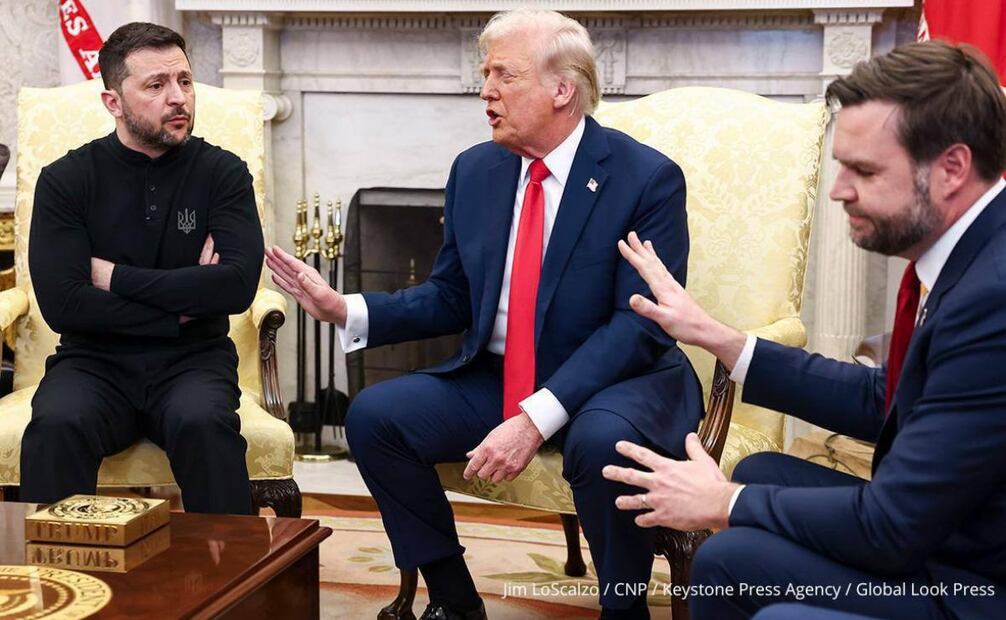 Embajada de Rusia en México arremete contra Zelensky tras riña con Trump (28/02/2025). Foto: Captura de pantalla de  @EmbRusiaMexico