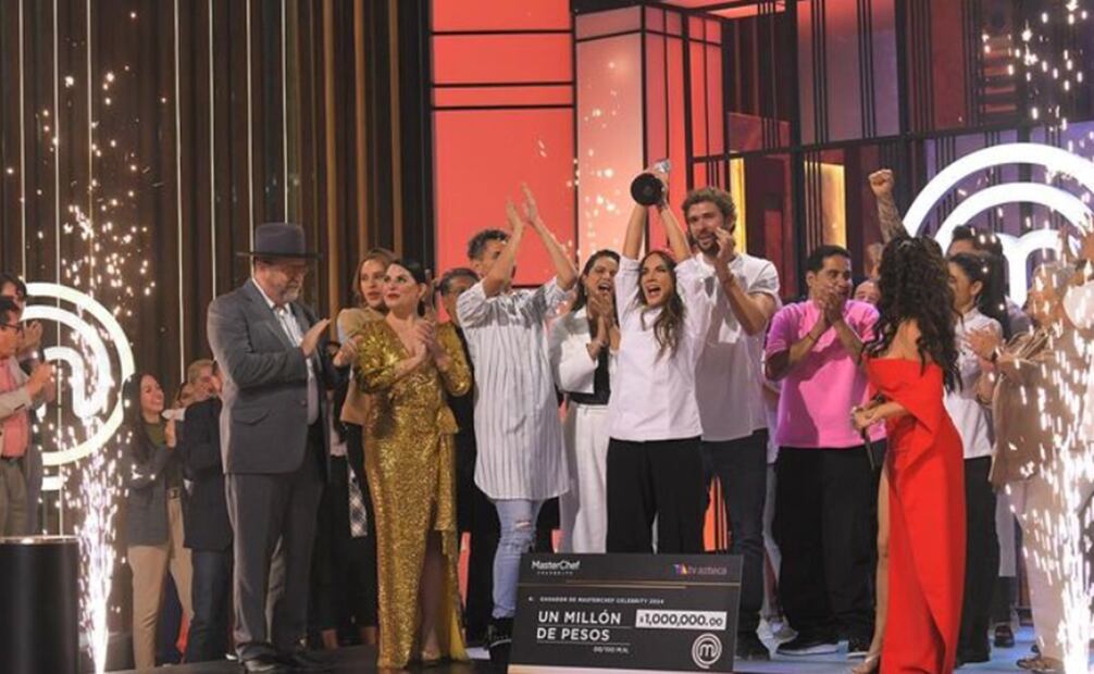 La actriz, Rossana Nájera, se convirtió en la ganadora de la última tempoada. Foto: Instagram