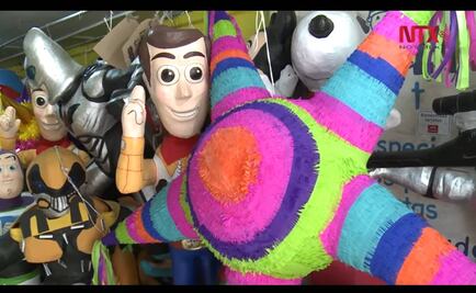 Las piñatas, una tradición que evoluciona