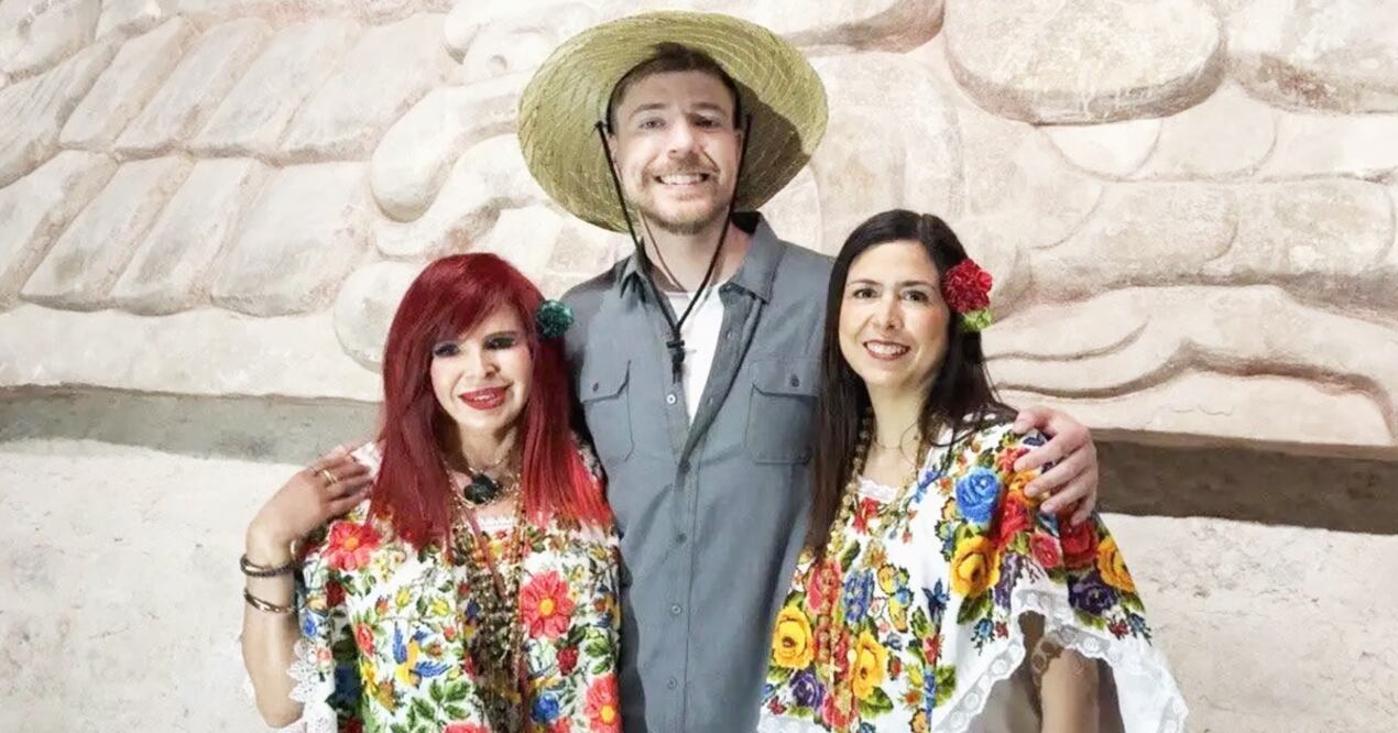 Layda Sansores, gobernadora de Campeche, posa junto a MrBeast.
Foto: Especial