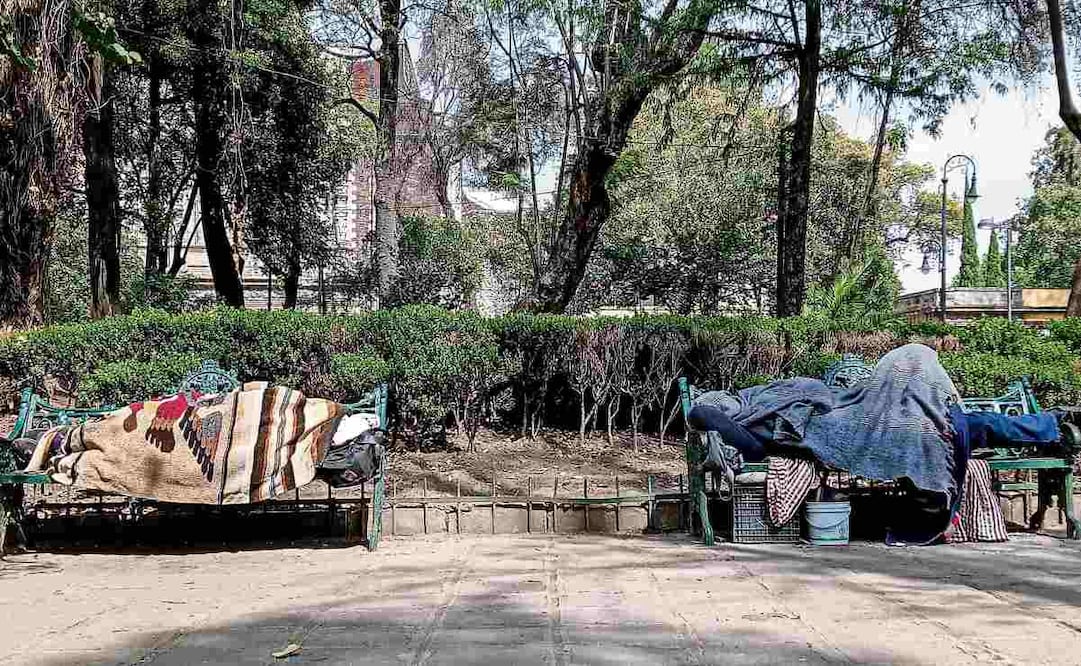 Autoridades capitalinas han identificado a personas venezolanas, haitianas, hondureñas, guatemaltecas y estadounidenses viviendo en la calle. (29/01/2025) Foto: Gabriel Pano | El Universal
