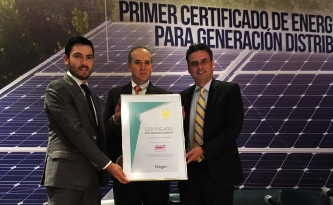 Bimbo received its CEL certificate – Photo: Taken from Grupo Bimbo's Twitter account