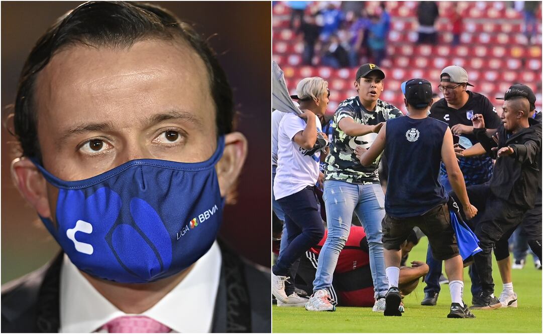 MIKEL ARRIOLA CONFIRMÓ QUE EL PARTIDO QUERÉTARO VS ATLAS YA NO SE REANUDARÁ HOY - FOTO: ESPECIAL