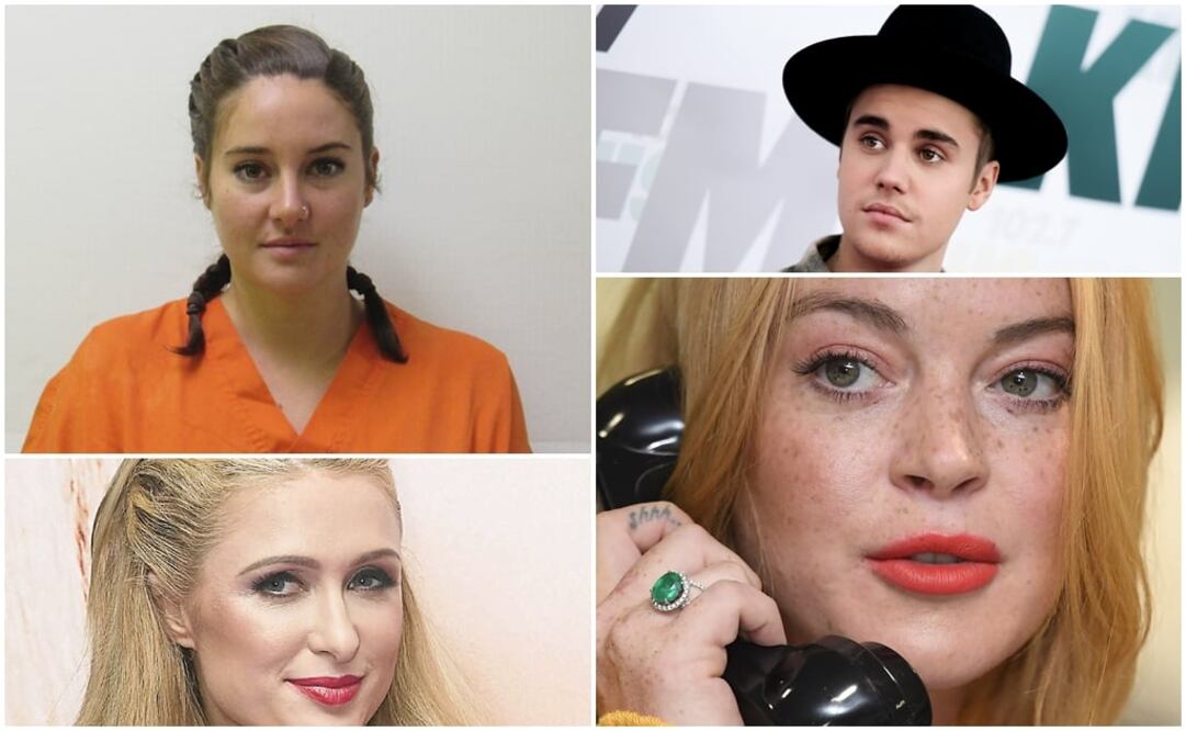 Actores, actrices y cantantes han estado envueltos en escándalos que los han hecho pisar la cárcel. Foto: Archivo