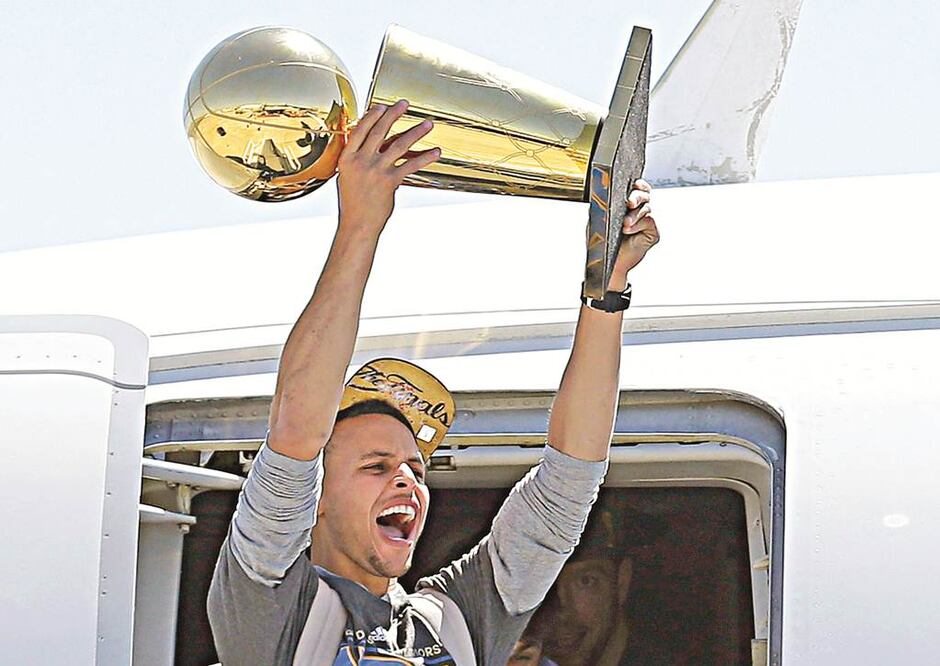 Stephen Curry Figura de las finales vistas por más de 20 millones. Foto AP