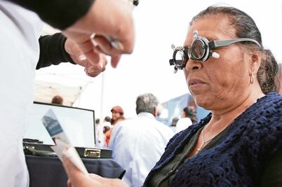 “Un relámpago me dejó sin vista”