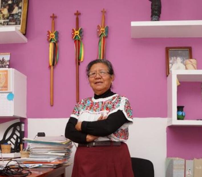 El taller donde hicieron el bastón de mando de AMLO