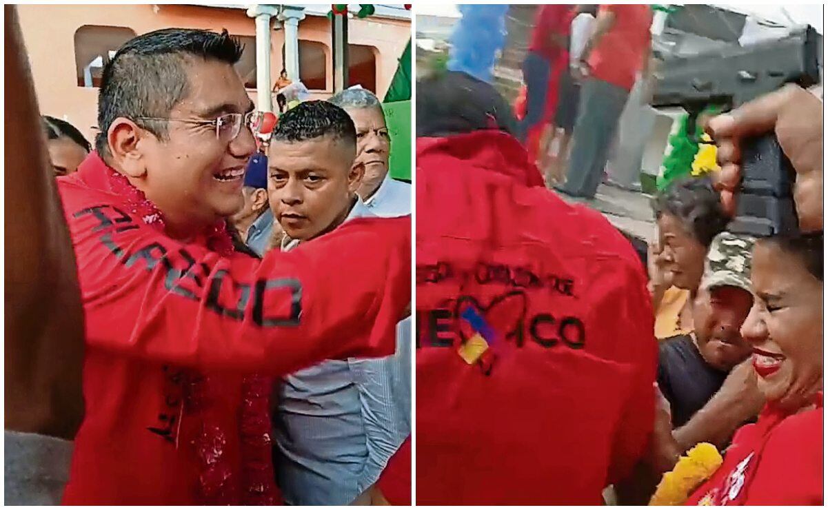 Violencia marca proceso electoral. Foto: Tomada de video (31/12/2024)