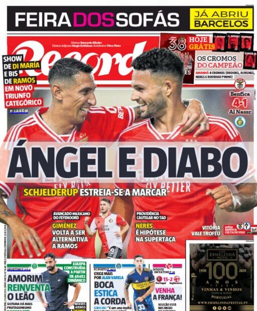 Benfica va enserio por Santiago Giménez / Foto: Especial