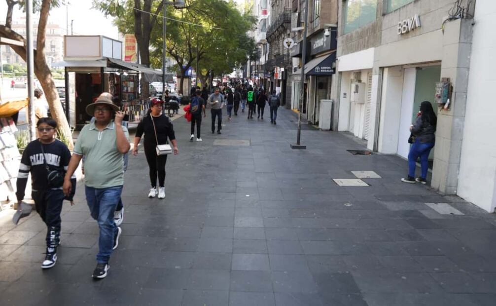 Calles del Centro Histórico se encuentran prácticamente libres de comercio informal.
Foto: Carlos Mejía