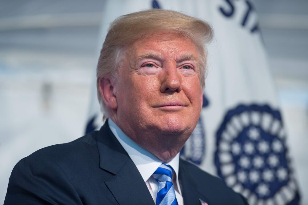 El presidente estadounidense Donald Trump. Foto: AFP