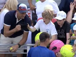 CEO polaco que arrebató gorra a niño en el US Open habla del incidente; esto dijo